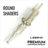 Legend Premium Cartridges - Round Shaders - #12 (0.35mm) - 20/Box