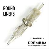 Legend Premium Cartridges - Round Liners - #12 (0.35mm) - 20/Box