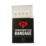 CAM Transparent Aftercare Bandage (Pre-Cut Sheets) - 50 Sheets - 4" x 4" (10cm x 10cm) - Matte