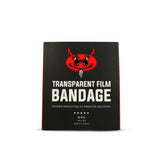 CAM Transparent Aftercare Bandage (Pre-Cut Sheets) - 50 Sheets - 4" x 4" (10cm x 10cm) - Matte