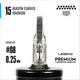 15 Bugpin Curved Magnum - Extra Tight (20/Box)
