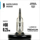 9 Bugpin Curved Magnum - Extra Tight (20/Box)
