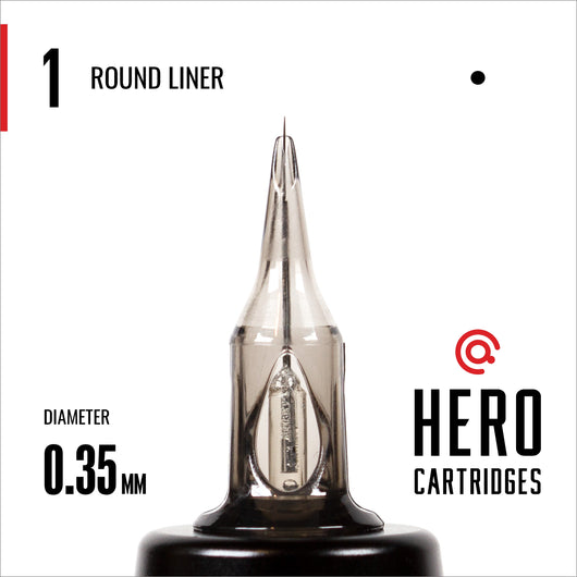 Hero Cartridges - Round Liners (20/Box)