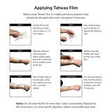 TATWAX FILM Transparent Aftercare Wrap (8" X 10yds)
