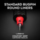 Legend Comfort Grip Cartridges - Standard Bugpin Round Liners - #10 (0.30mm) - 20/Box