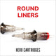 Hero Cartridges - Round Liners (20/Box)