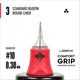 3 Standard Bugpin Round Liner (20/Box)