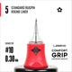5 Standard Bugpin Round Liner (20/Box)