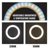 18" Dimmable LED Ring Light