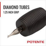 Potente Diamond Disposable Tube - 1.25" Grip (15/Box)