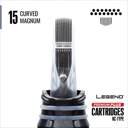 Premium Plus Curved Magnum Cartridges (10/Box)