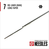 Legend Traditional Needles - Round Liners (8mm Long Taper)