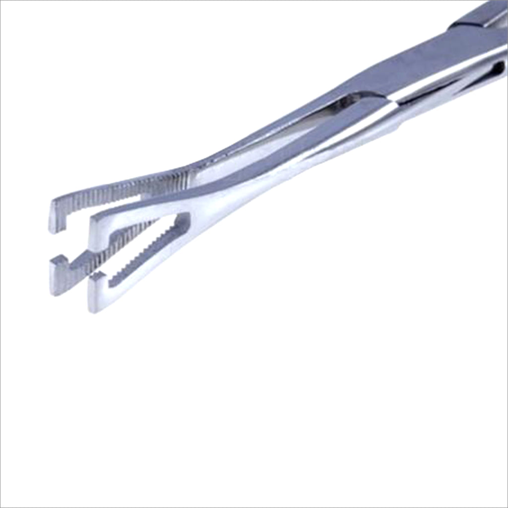 Tonies Mini Slotted Pennington Piercing Forceps – Surgical Steel Clamp With Gauge