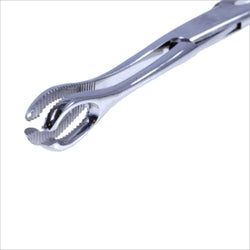 Slotted Standard Tongue Forceps (No Lock)