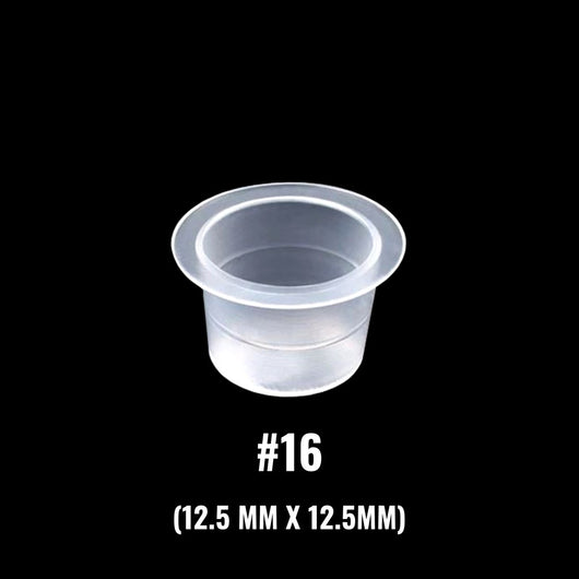 #16 Regular Clear Ink Cups (1000/Bag)