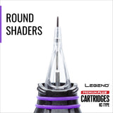 Premium Plus Round Shader Cartridges (10/Box)