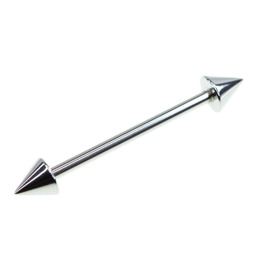 Pointed Spikes Barbells (10/Bag) - 16 Gauge 3/4