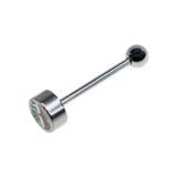 Multi-Design Top 316L Tongue Barbells - 14 Gauge (10/Bag)