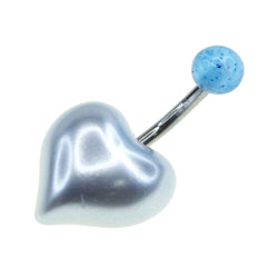 Assorted Hearts & Stars Belly Rings (10/Bag) - 14 Gauge