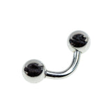 Banana Barbells (10/Bag) - 14 Gauge