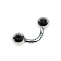 Banana Barbells (10/Bag) - 14 Gauge