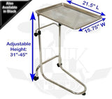 Extra Large Steel Double Post Mayo Inst. Tray | CAM (CANADA) SUPPLY INC.