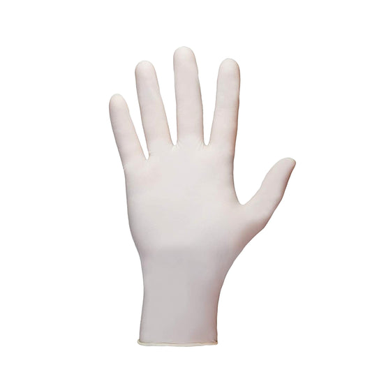 Latex Exam Gloves Light Powder (White) - EXTRA LARGE